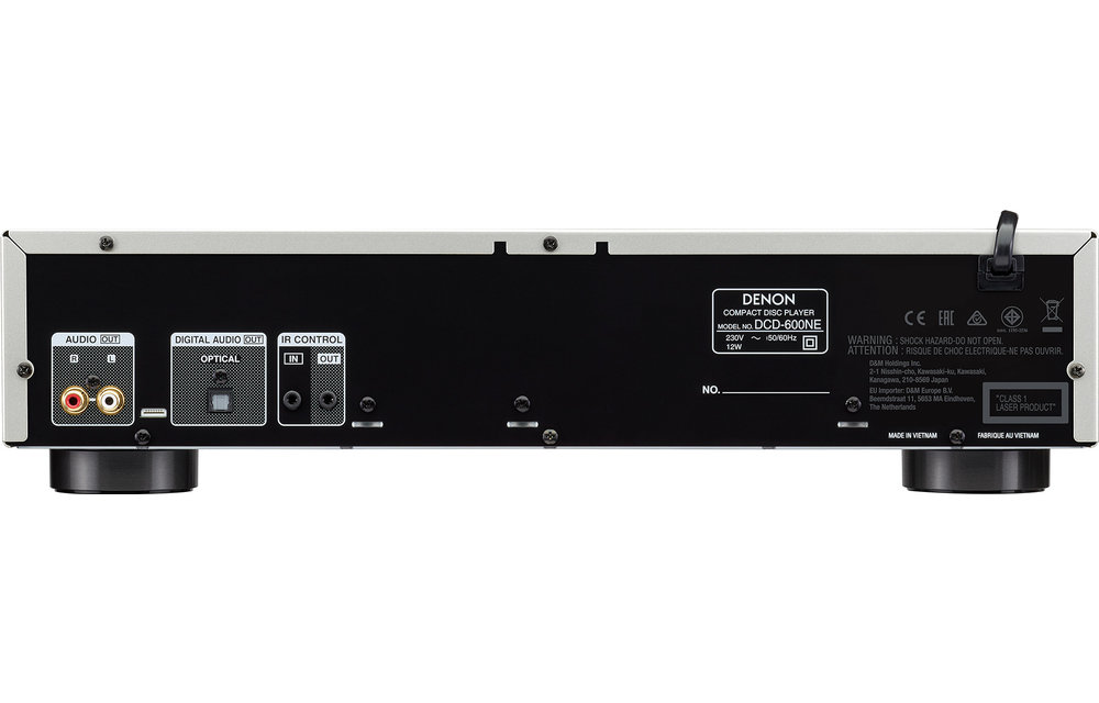 Denon DCD-600NE Zilver - CD speler