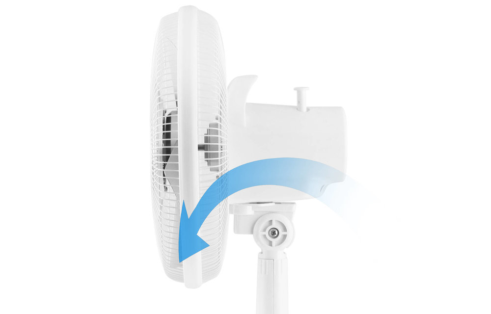 Emerio FN-11424 Wit - Tafelventilator