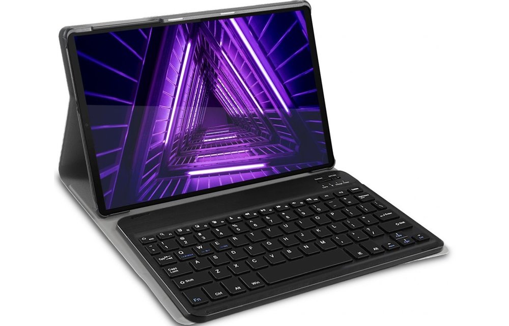 Just in Case Lenovo Tab M10 Plus - Premium Bluetooth Keyboard Cover Qwerty