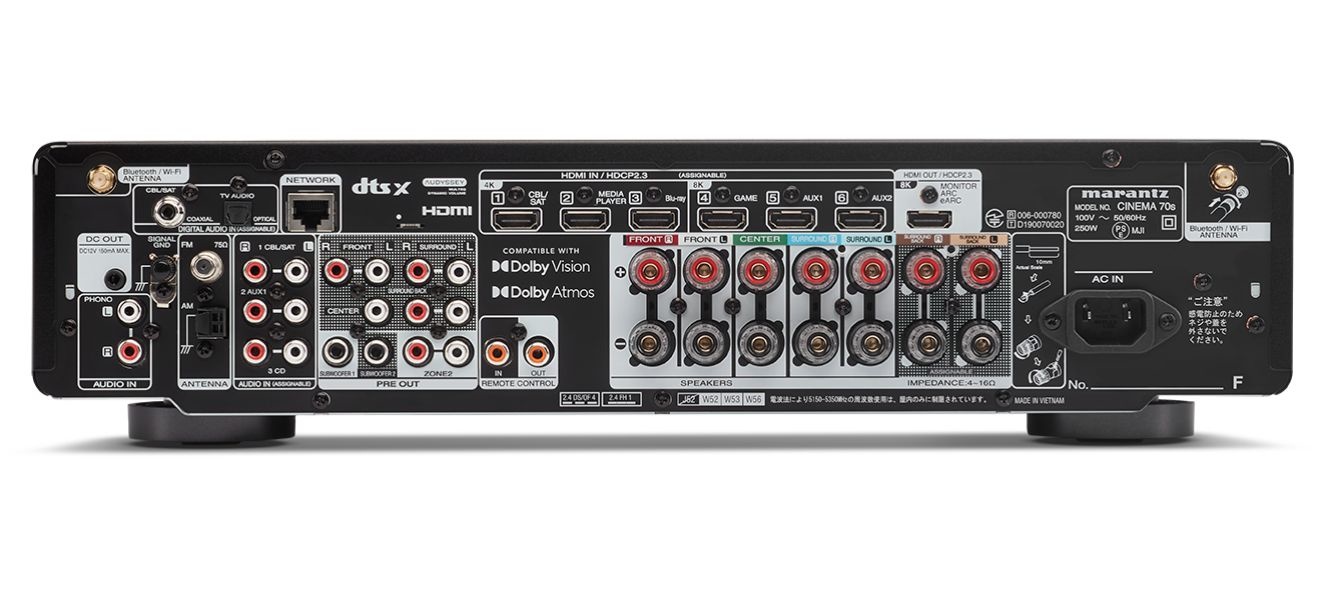 Marantz Cinema 70S Zilver - Receiver