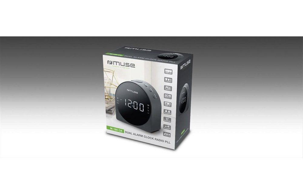 Muse M-185 CR - Wekkerradio
