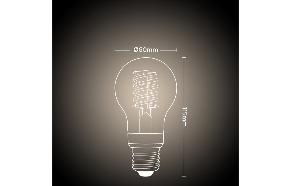 Philips Hue 1x E27 7W A60 White Single Pack