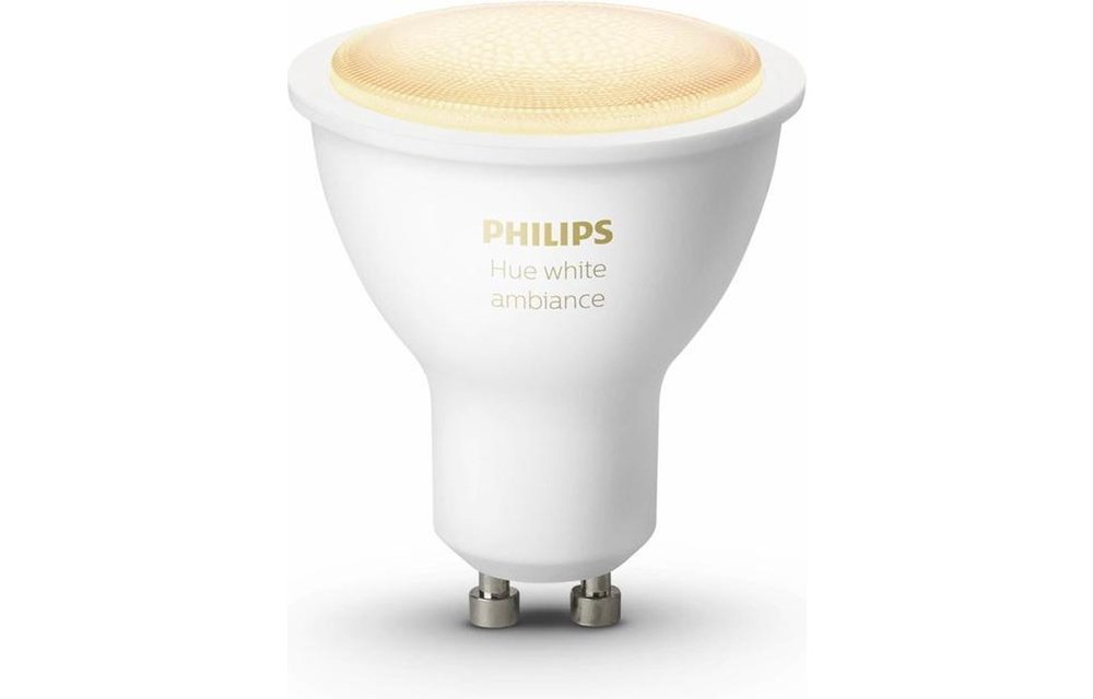 Philips Hue 1x GU10 4.3W White Ambiance Single Pack