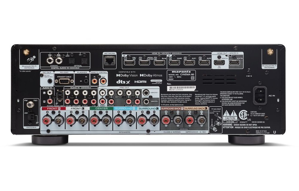 Marantz CINEMA 60/N1B - Receiver
