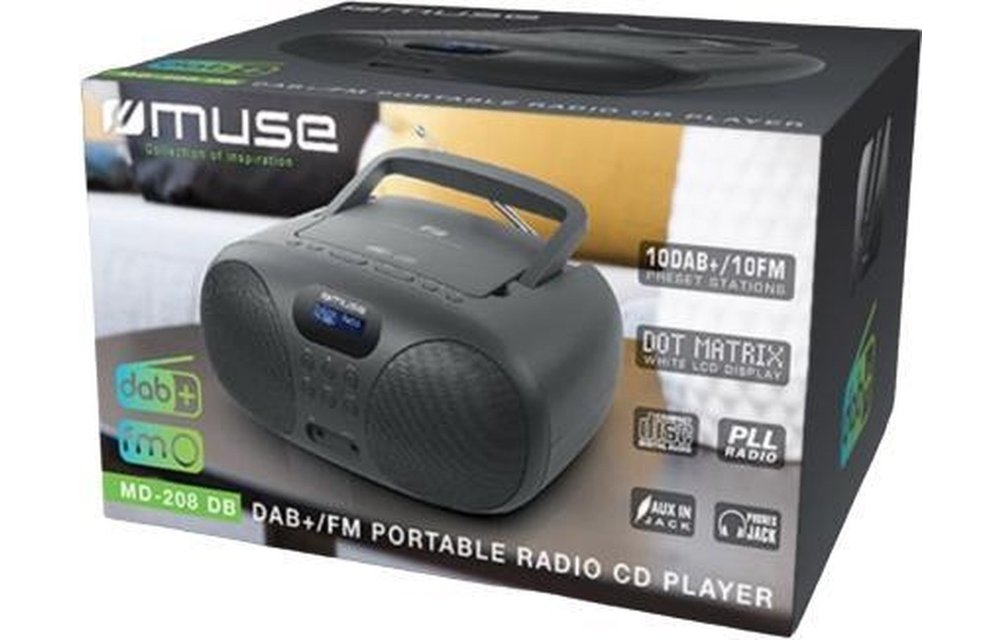 Muse MD-208DB - Radio