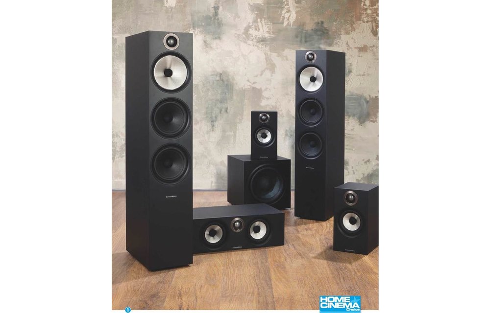 Bowers & Wilkins 607 Zwart Speaker - Boekenplank speaker