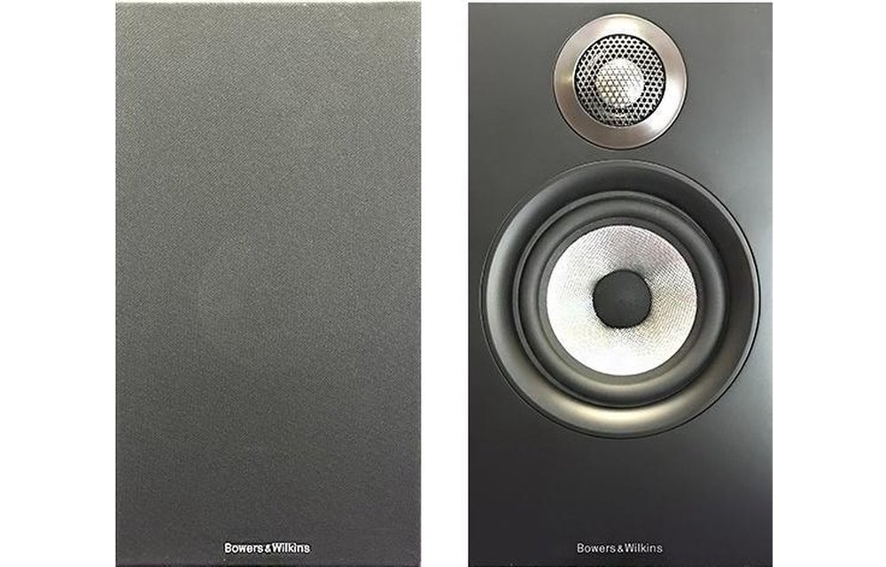 Bowers & Wilkins 607 Zwart Speaker - Boekenplank speaker
