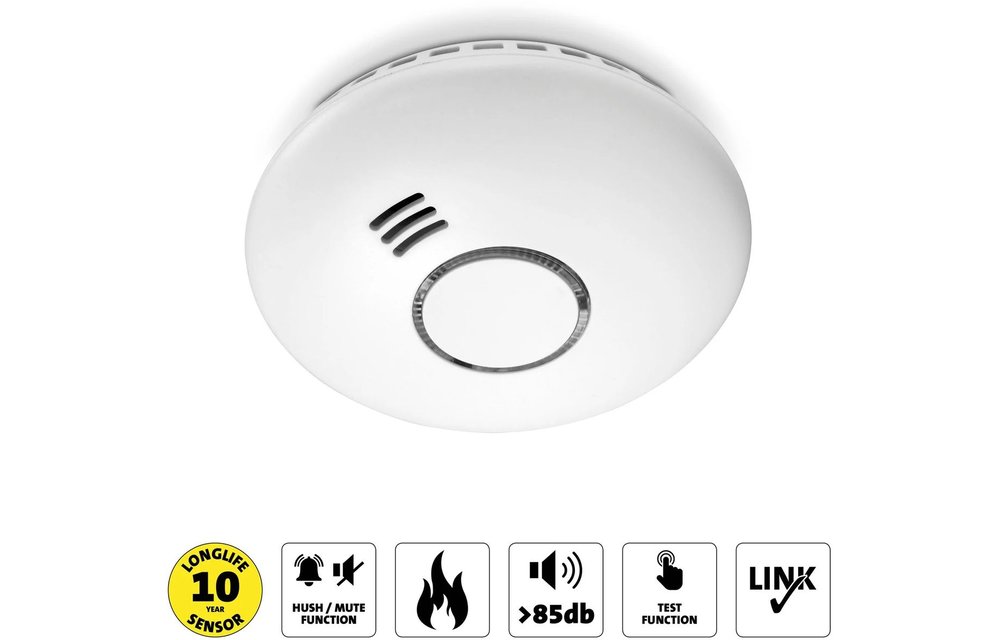 Alecto SA-41 Rook + hitte melder (1 Pack) - Rookmelder