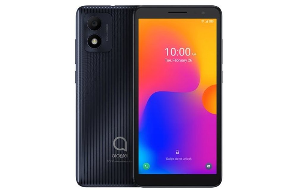 Alcatel 1B 5031G 2GB/32GB Dual Sim Zwart - Mobiele telefoon