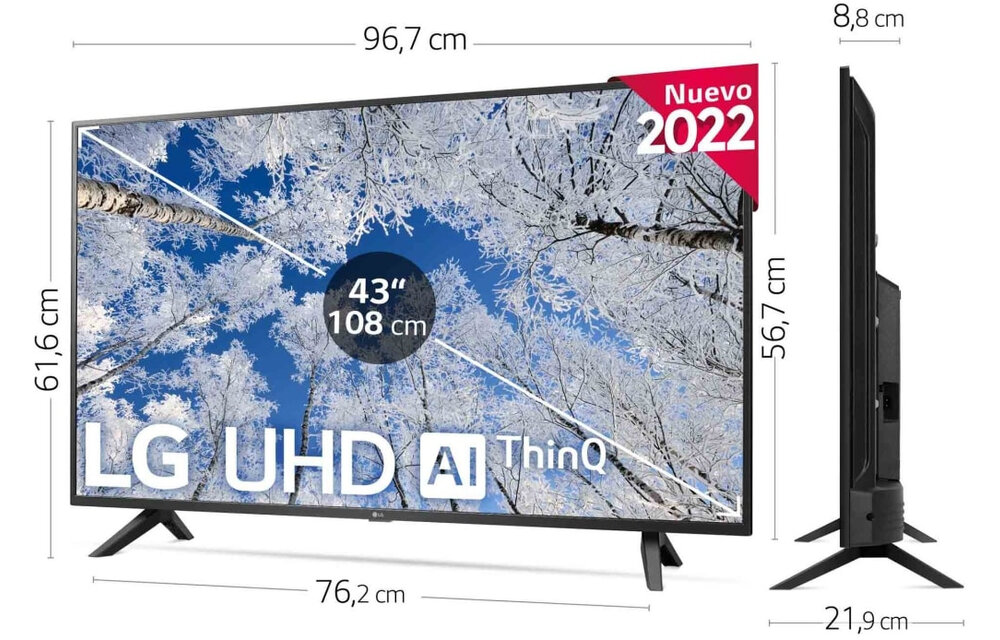 LG 43UQ70006LB - LED TV