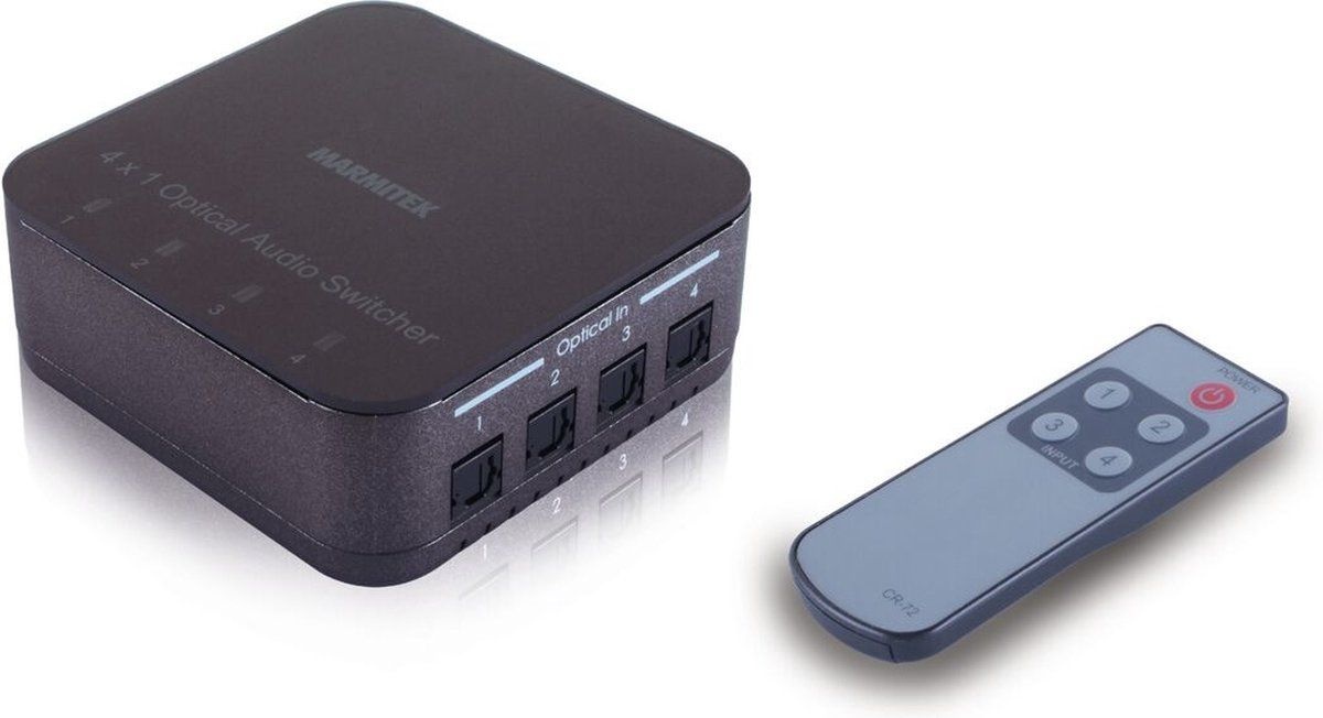 Marmitek Connect TS41 Toslink Digital Audio Switch 4x1