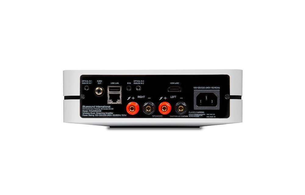 Bluesound Powernode 2i Wit Multiroom - Receiver