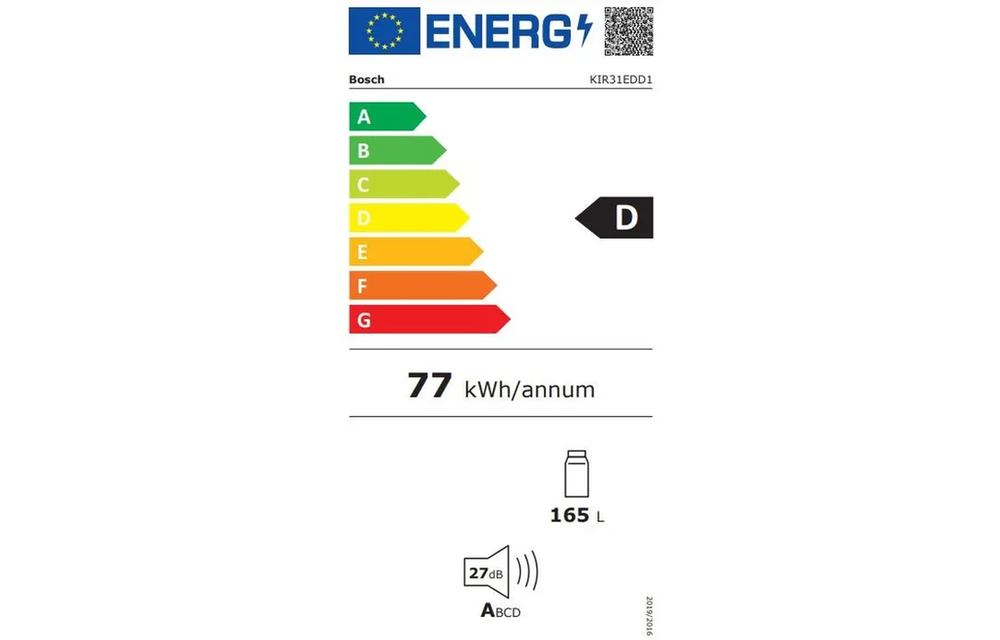 Bosch KIR31EDD1 - Inbouw koelkast