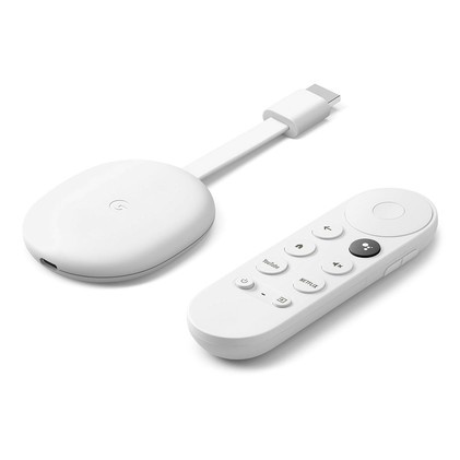 Google Chromecast met Google TV 4K (GA01919-FR) - Mediaspeler