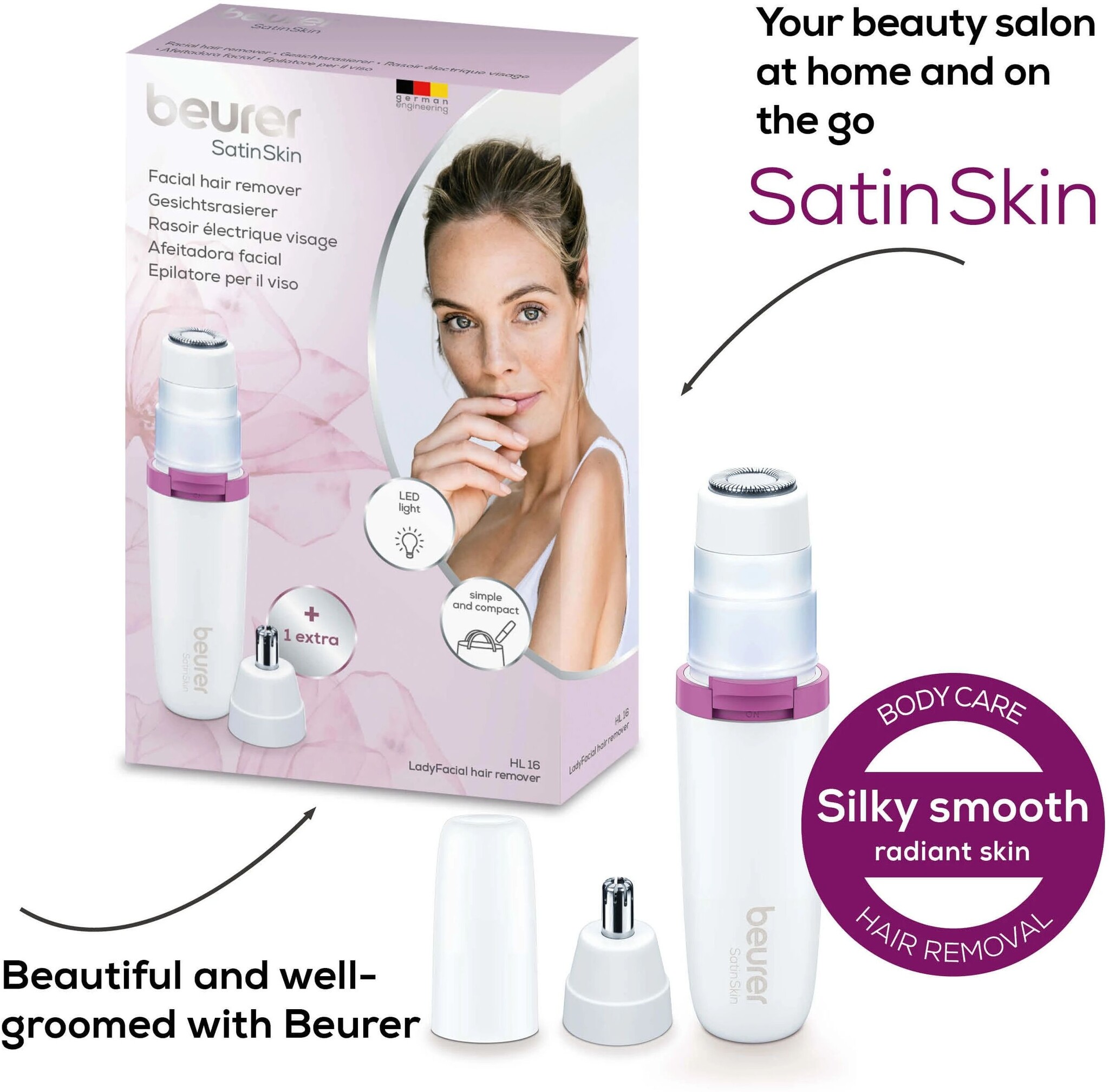 Beurer HL 16 - Gezichtshaarverwijderaar
