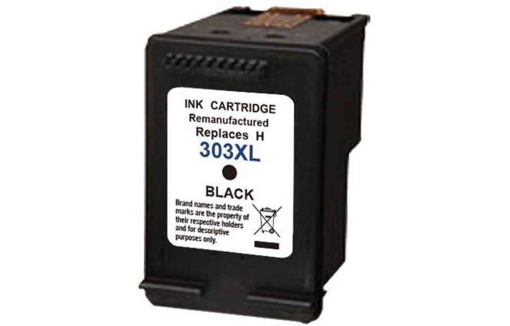 SecondLife HP 303 XL Zwart - Inktcartridge