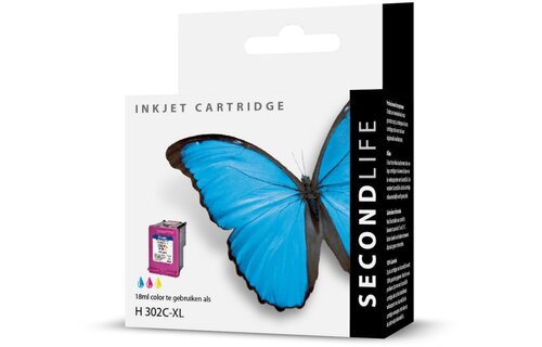SecondLife HP 302 XL Color - Inktcartridge