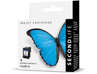 SecondLife HP 62 XL Zwart - Inktcartridge