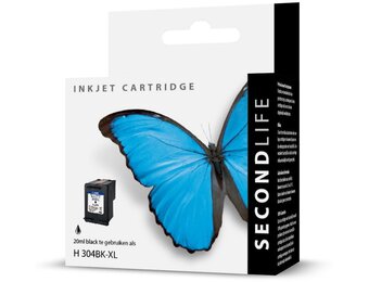 SecondLife HP 304 XL Zwart - Inktcartridge