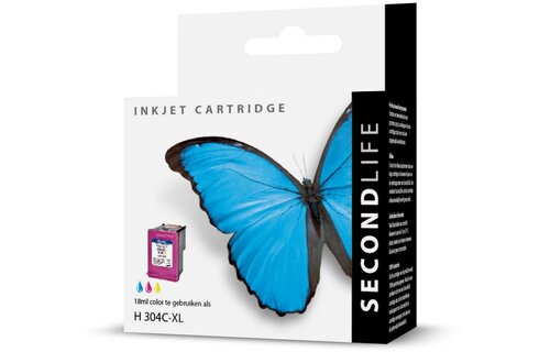 SecondLife HP 304 XL Color - Inktcartridge