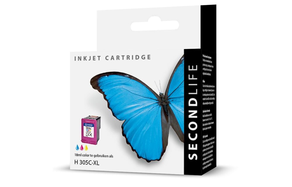 SecondLife HP 305 XL Color - Inktcartridge
