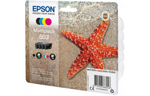 Epson 603 Multipack (zwart + 3 kleuren) - Inktcartridge