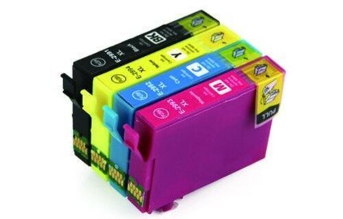 SecondLife Epson 29 XL Multipack T2996 Zwart + 3 kleuren - Inktcartridge