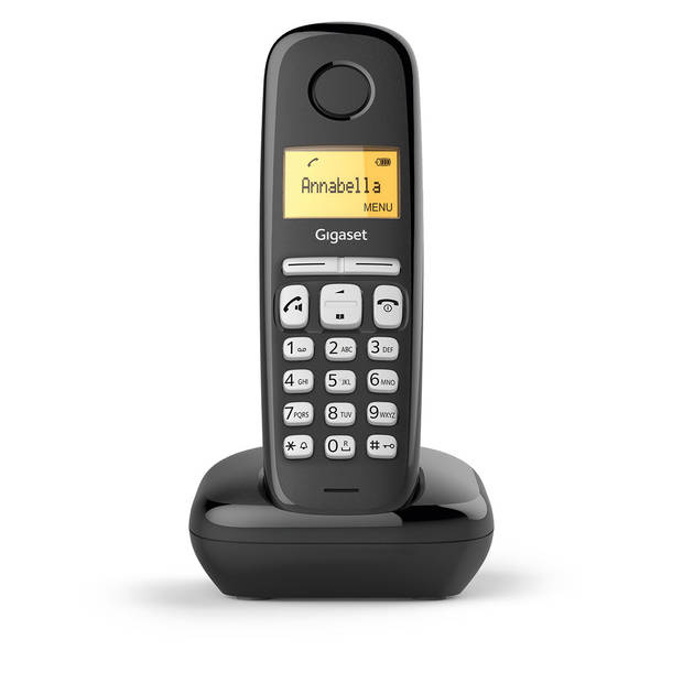 Gigaset AL380 Duo Zwart - Dect telefoon