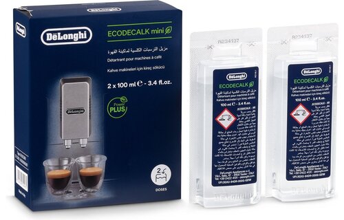 De'Longhi DLSC200 EcoDecalk Mini ontkalker 2x100ml