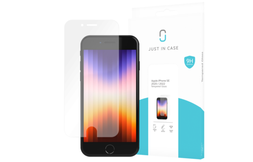 Just in Case Apple iPhone SE 2022 Tempered Glass - Screenprotector