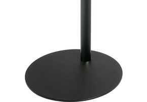 Cavus voet 37cm Rond Zwart staal