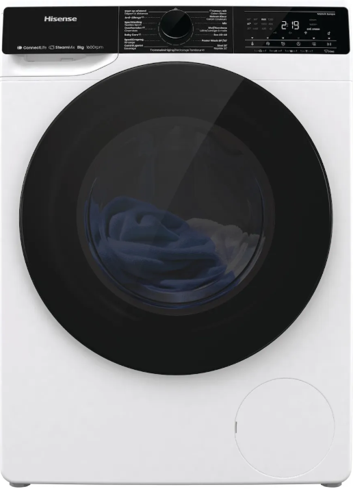 Hisense WF5V863BW - Wasmachine