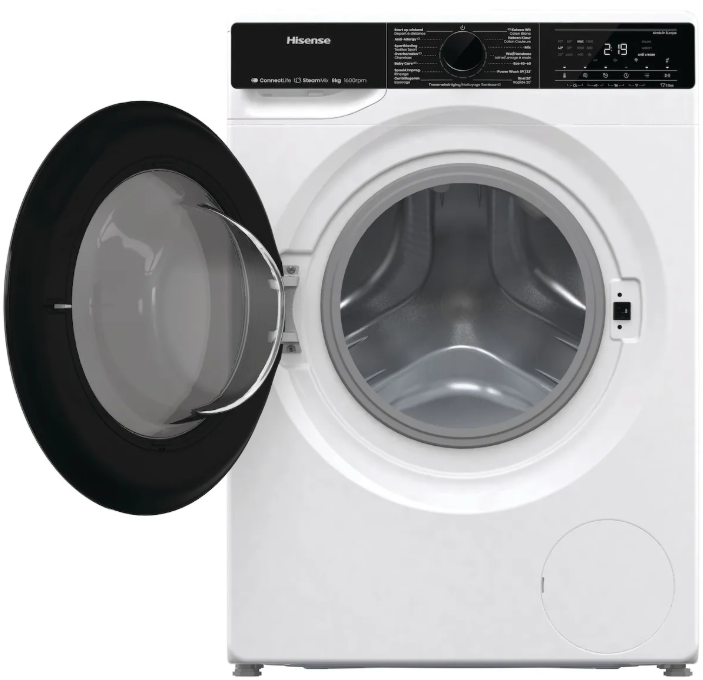 Hisense WF5V863BW - Wasmachine