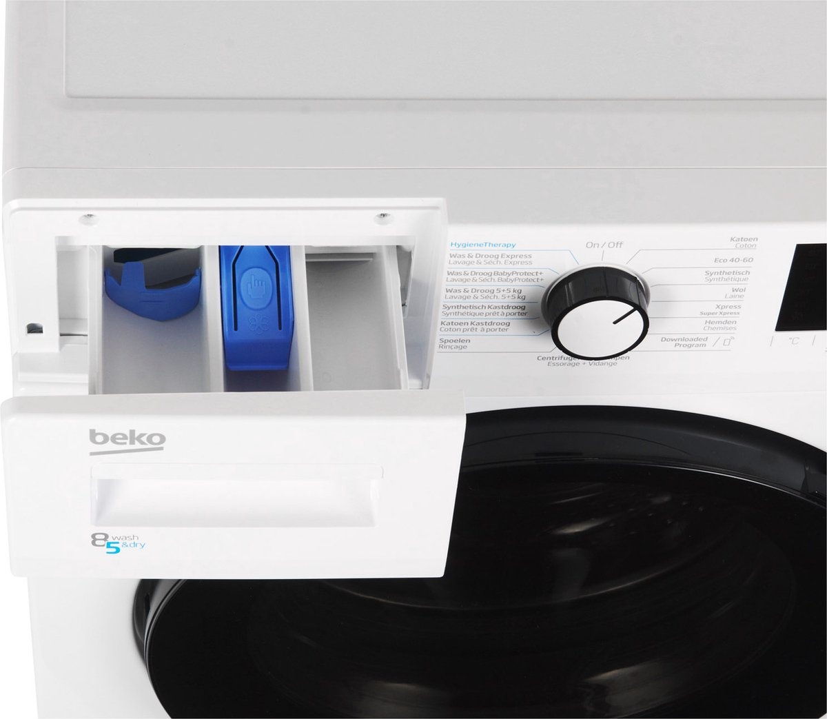 Beko HTV8716XWST - Was-droogcombinatie