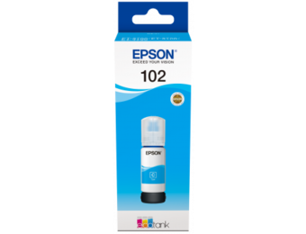 Epson Inktflesje Ecotank 102 Cyan - Inktcartridge