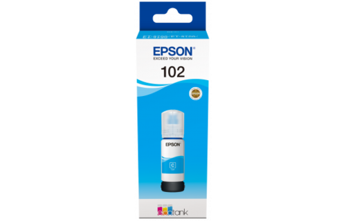 Epson Inktflesje Ecotank 102 Cyan - Inktcartridge