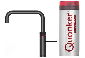 Quooker PRO3 Fusion Square Zwart - Kokendwaterkraan