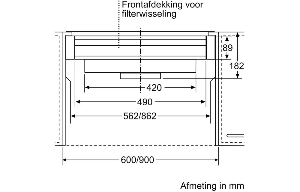 Siemens LZ11IXC16 CleanAir Plus Recirculatieset