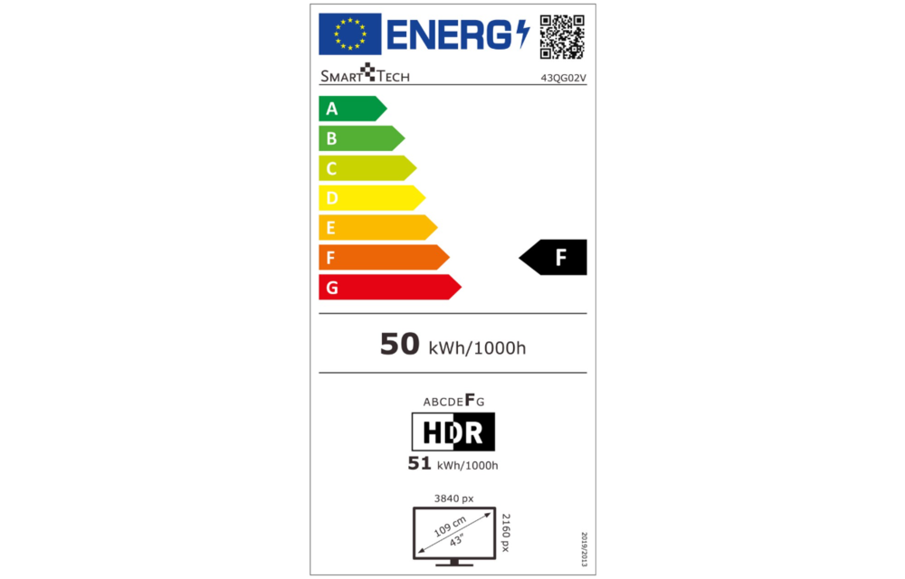 Smart Tech 43QG02V - QLED TV