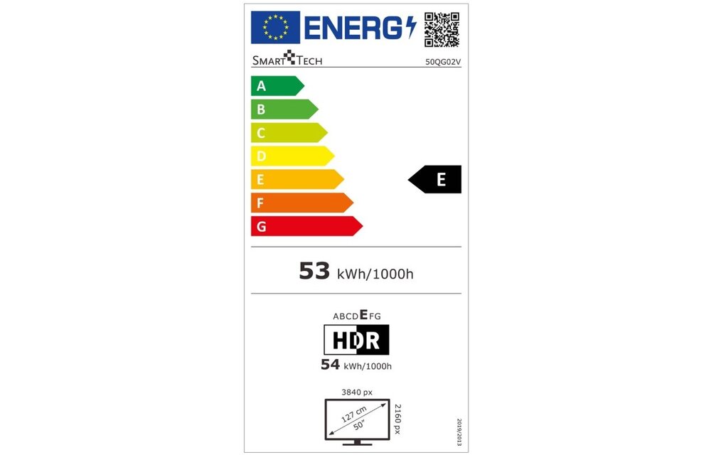 Smart Tech 50QG02V - QLED TV