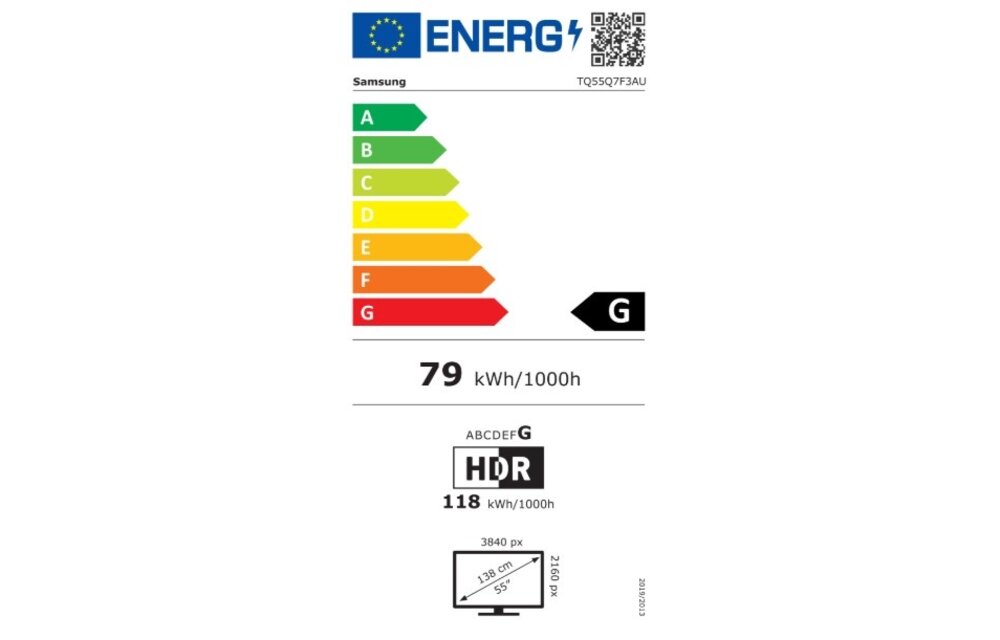 Samsung QLED 4K 55Q7F3 (2025) - QLED TV