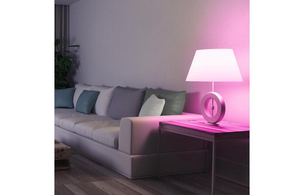 Smartwares HW1601R Slimme lamp E27 + afstandsbediening (Kleur) - Slimme lamp