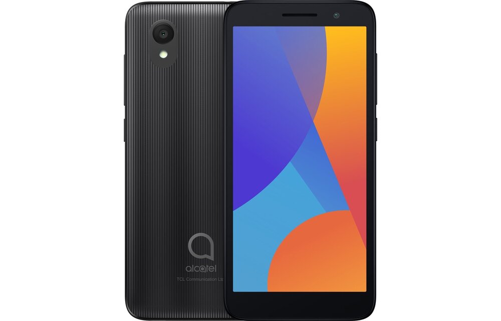 Alcatel 1 (2021) 8GB Zwart - Mobiele telefoon