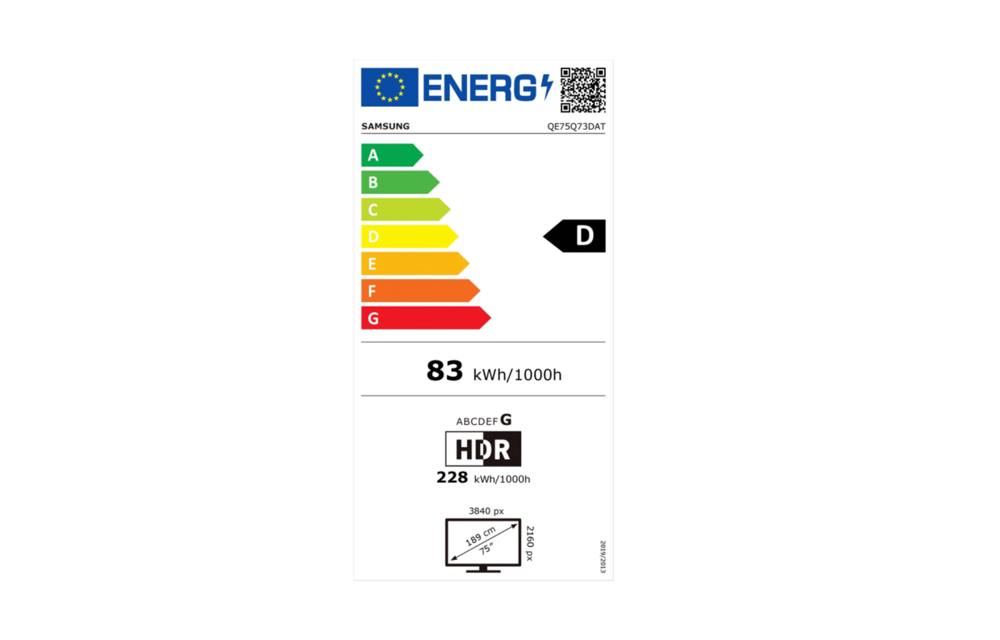 Samsung QLED 4K 75Q73D (2024) - QLED TV