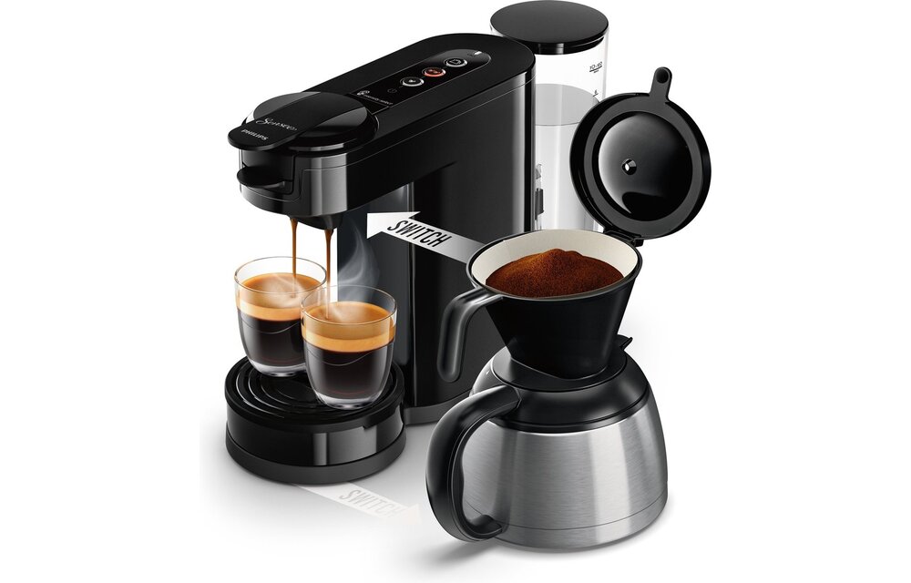 Philips Senseo Switch HD6592/64 Zwart - Koffiemachine
