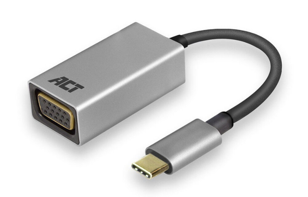 ACT AC7000 USB-C adapter naar VGA female - Adapter