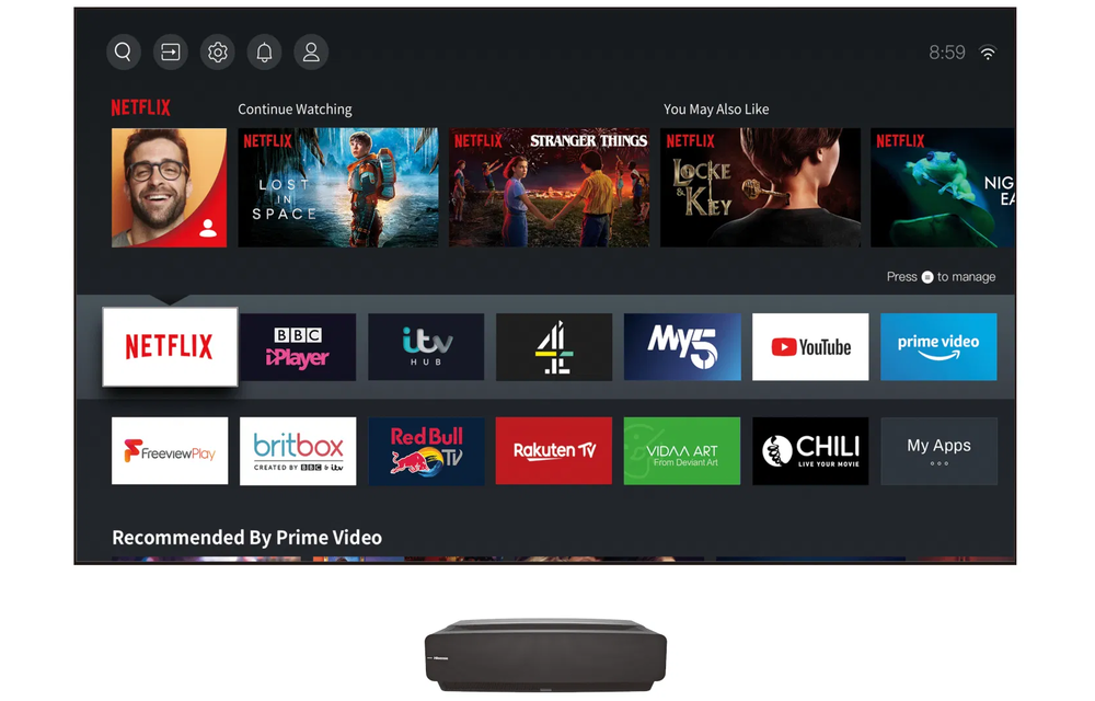 Hisense 100L5F-B12 - Laser TV