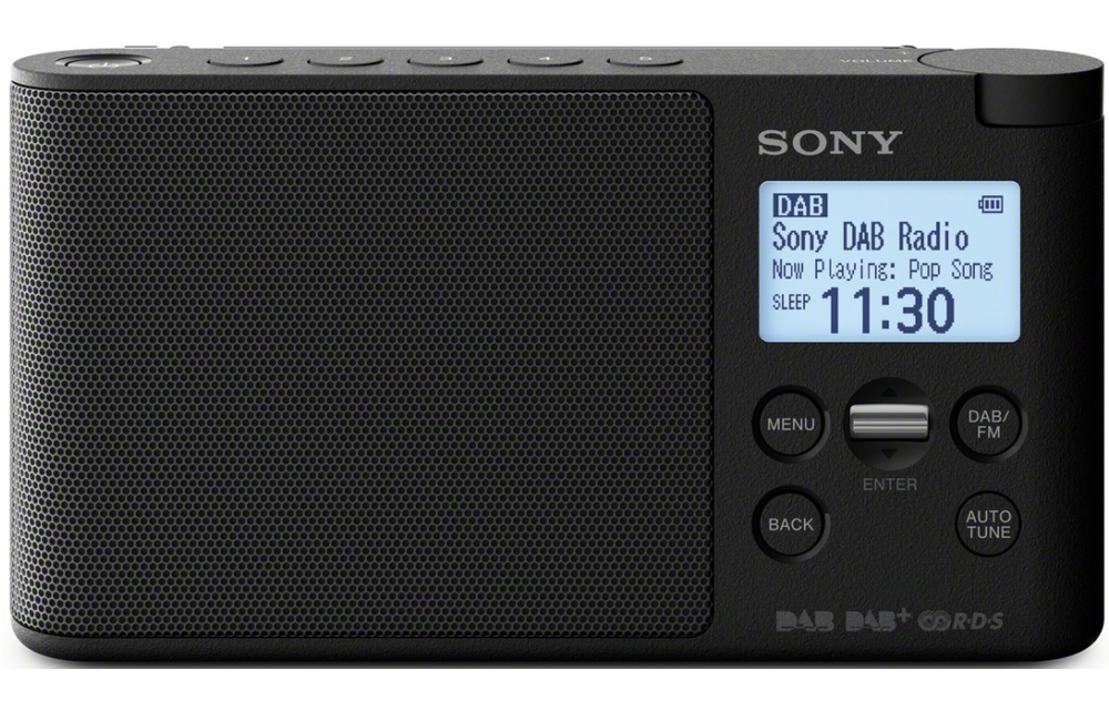Sony XDR-S41D Zwart - Radio