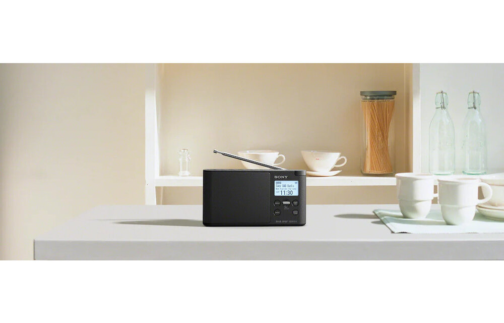 Sony XDR-S41D Zwart - Radio