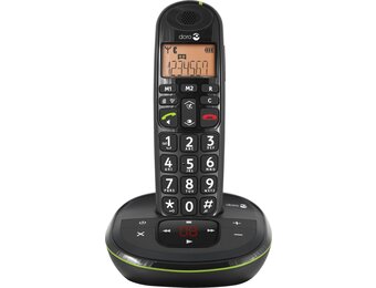 Doro PhoneEasy 105wr Zwart - Dect telefoon